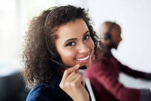 Group of diverse support workers ready to provide home care services